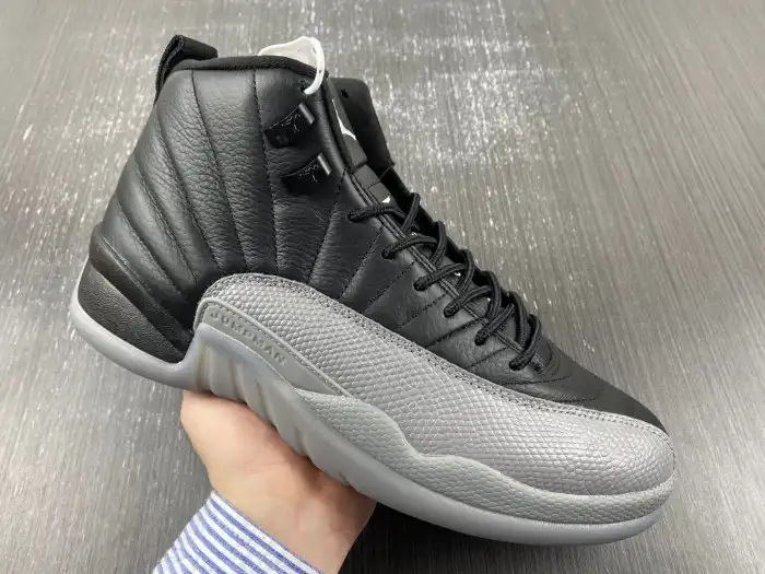 Air Jordan 12 Black Wolf Grey CT8013-019