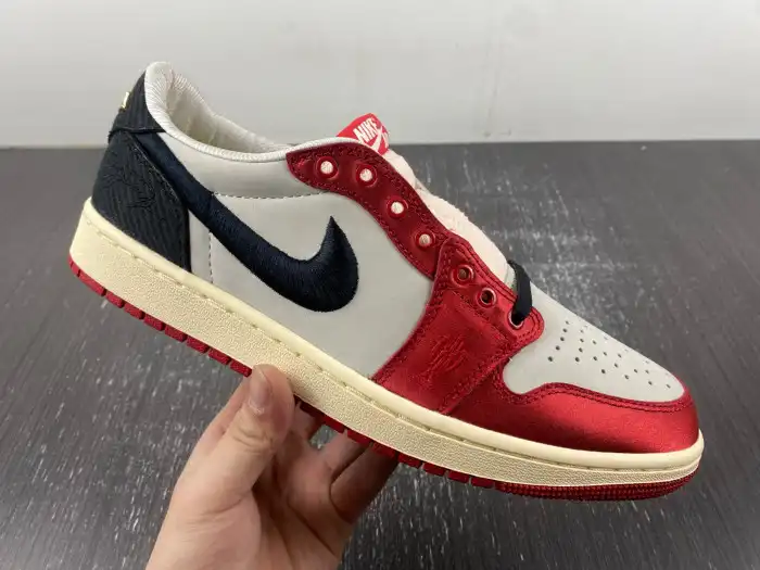 Cheap Trophy Room x Air Jordan 1 Low OG Away FN0432-100