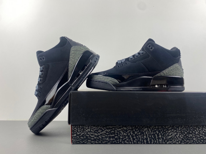 TB Air Jordan 3 Retro Black Cat CK9246-168