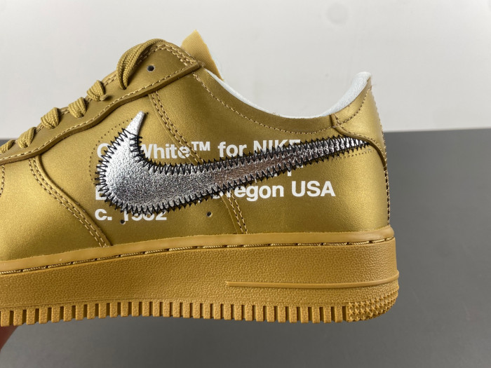 TB Nike Air Force 1 Low Off-White Gold AO4297-800