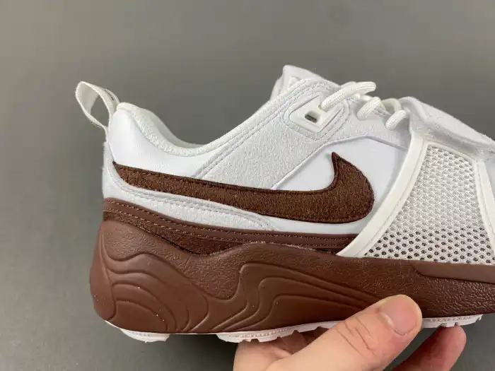 Cheap LY Travis Scott x Nike Zoom Field Jaxx Light Chocolate HQ3073-100