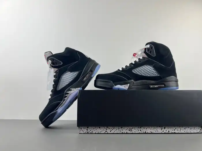 Cheap Air Jordan 5 Black Metallic Reimagined HF3975-001