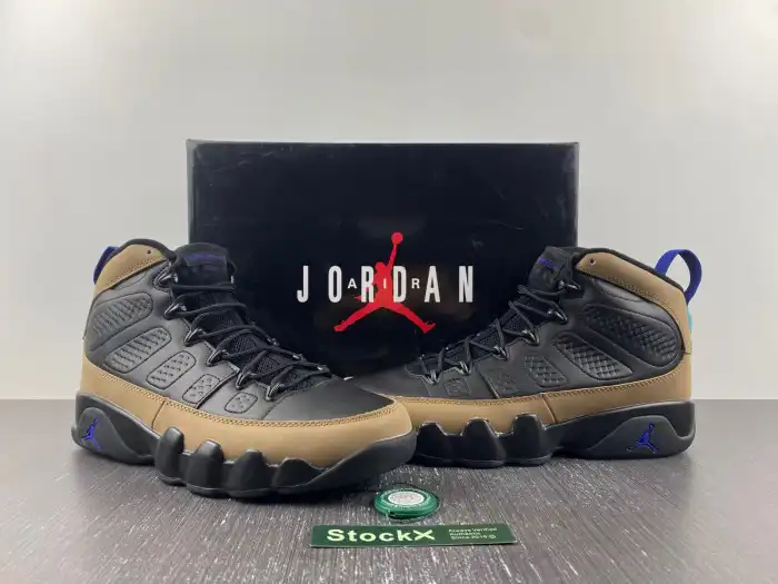 Cheap LY Air Jordan 9 Retro Olive Concord CT8019-034