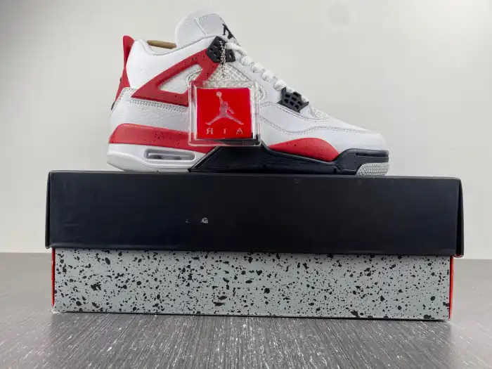 Bmlin Shoes Air Jordan 4 Red Cement DH6927-161