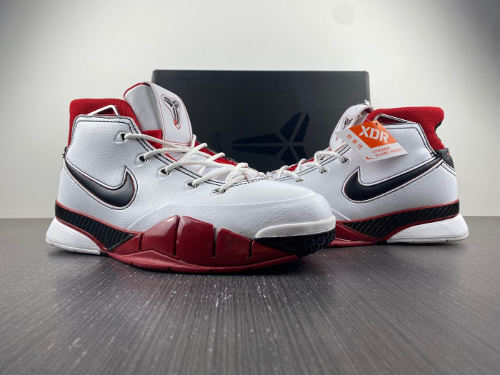 TB Nike Kobe 1 Protro White Black Red (All Star) AQ2728-102