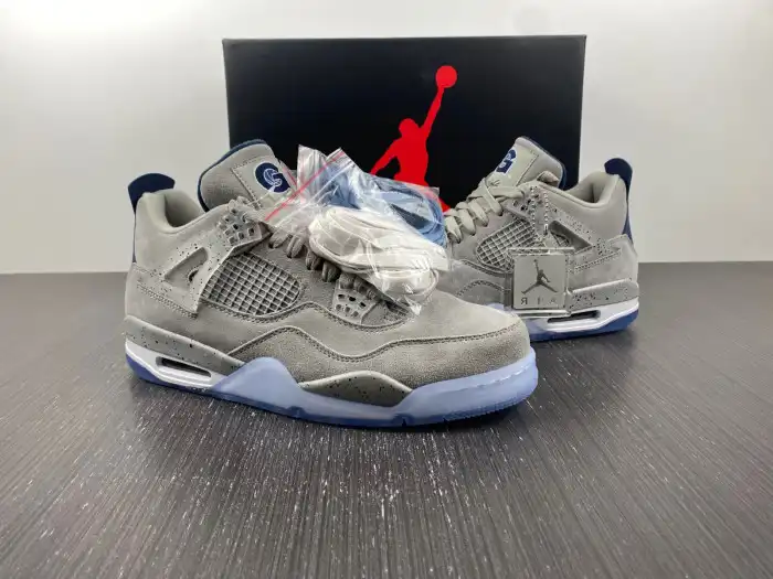 Cheap Jordan 4 Retro Georgetown (PE) AJ4-1043505