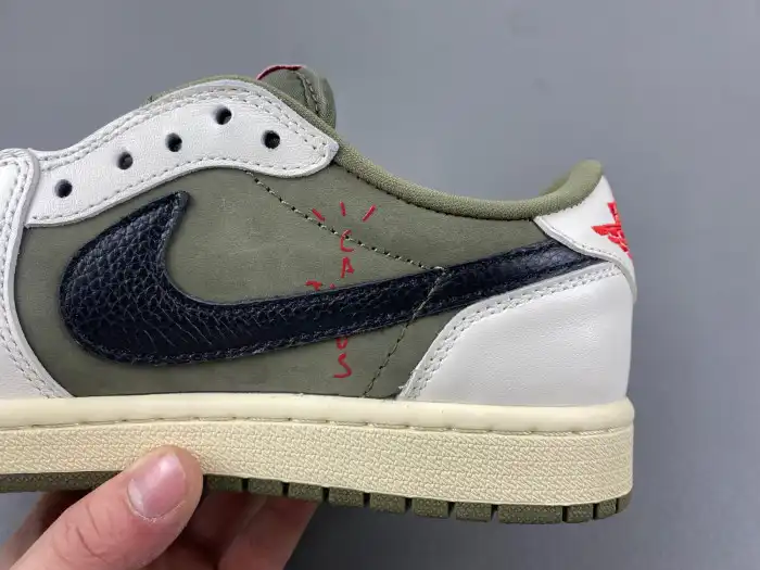 Affordable TRAVIS SCOTT X AIR JORDAN 1 LOW OG MEDIUM OLIVE DM7866-200