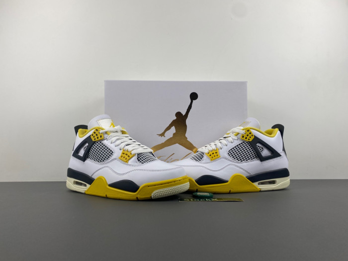 TB Air Jordan 4 WNNS Vivid Sulfur AQ9129-101