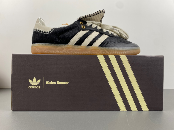 TB adidas Samba Pony Tonal Wales Bonner Core Black IE0580