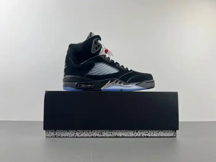 Cheap Air Jordan 5 Black Metallic Reimagined HF3975-001