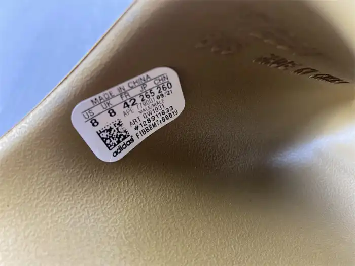 Cheap LY Adidas Yeezy Slide Ochre GW1931