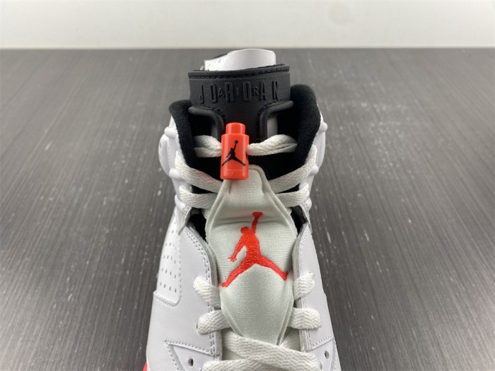 TB Jordan 6 Retro Infrared White (2014) 384664-123