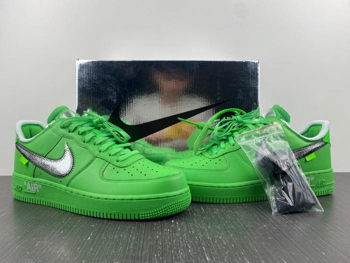 TB Nike Air Force 1 Low Off-White Light Green Spark DX1419-300