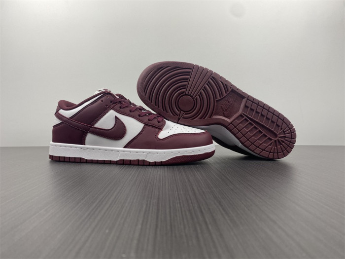 TB Nike Dunk Low Team Red Bordeaux DD1503-108