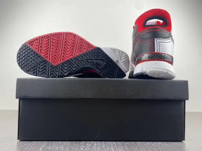 Cheap LY Nike Kobe 1 Protro White Black Red (All Star) AQ2728-102