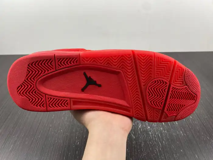 Cheap Jordan 4 Retro Flyknit Red AQ3559-600