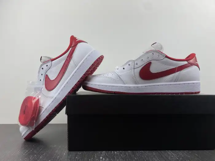 Rep Jordan 1 Retro Low White Varsity Red 705329-101