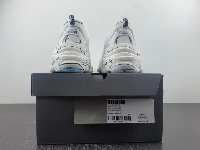 Rep LY BLCG TRIPLE S SNEAKER 536737 W35R8 9014