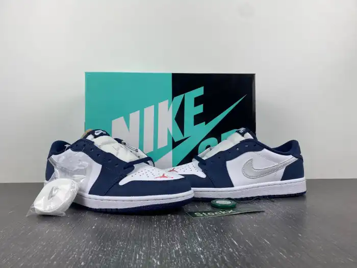 Kick Theory Jordan 1 Low SB Midnight Navy CJ7891-400