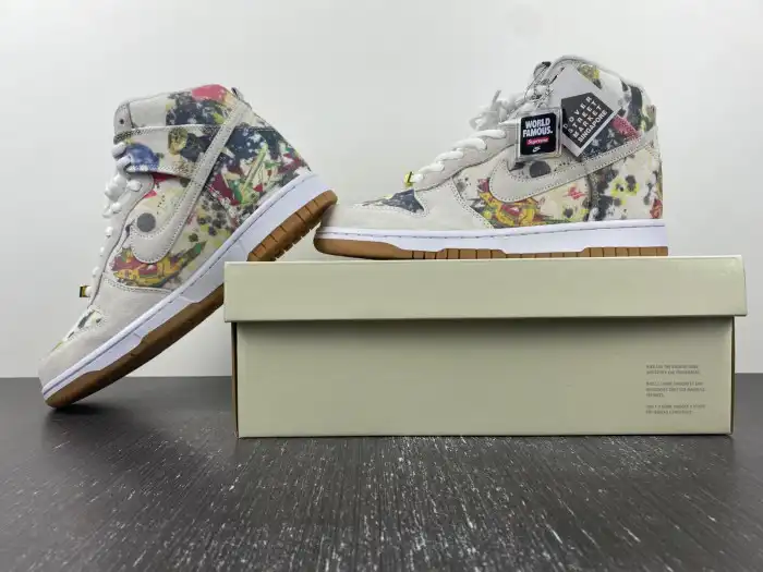 Bmlin Shoes Nike SB Dunk High Supreme Rammellzee FD8779-100