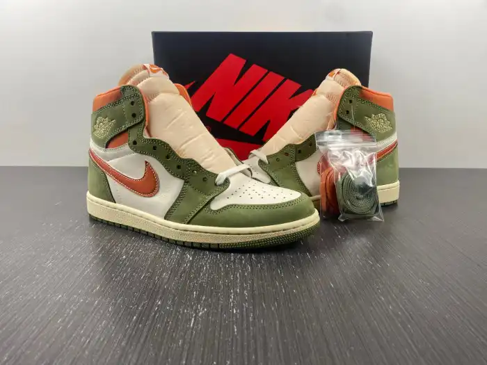 Bmlin Shoes Air Jordan 1 High OG Craft Celadon FB9934-300