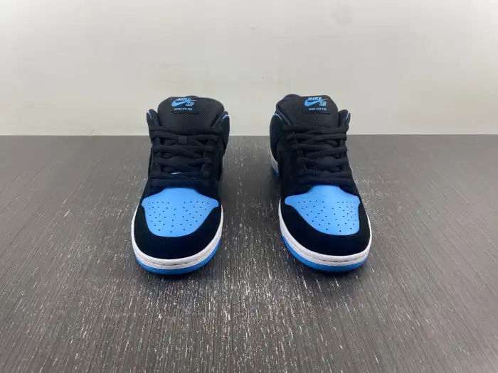 Cheap Husky Nike Dunk SB Low Black University Blue 304292-048