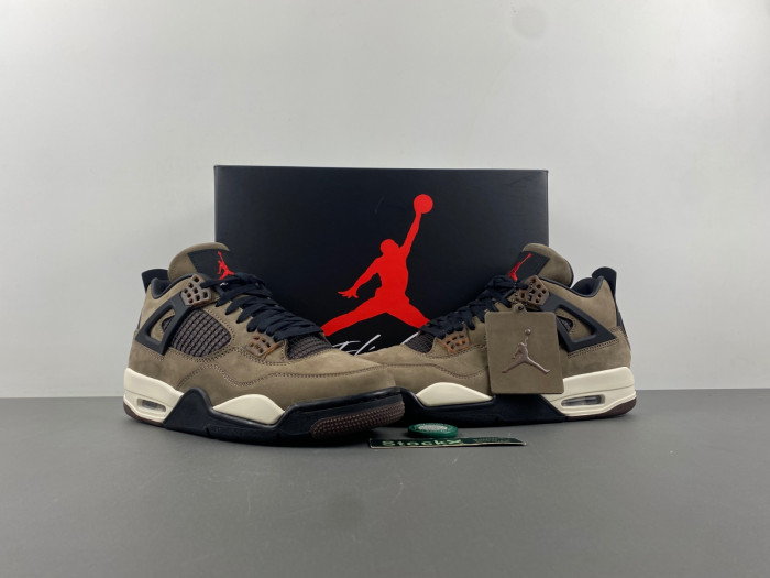 KICKWHO Travis Scott x Air Jordan 4 Retro Brown TS AJ4-882335