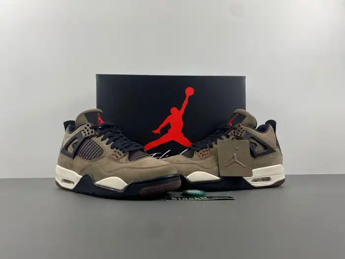 Cheap Travis Scott x Air Jordan 4 Retro Brown TS AJ4-882335