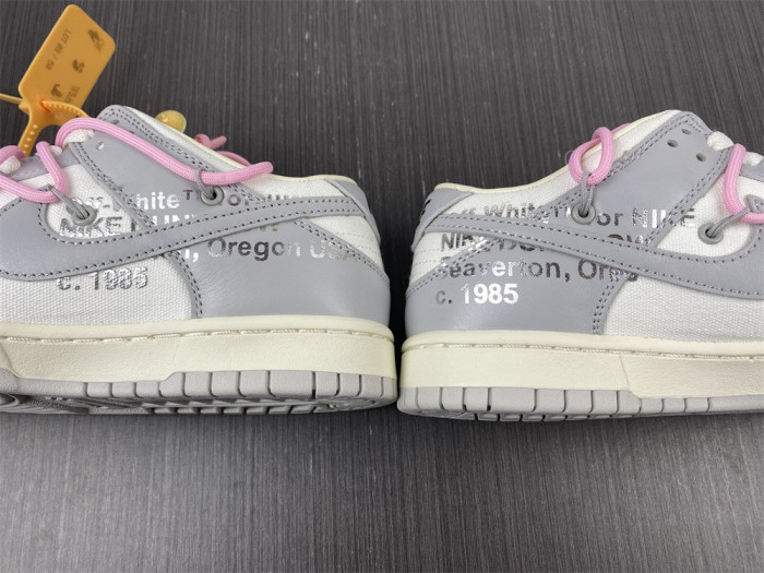 TB Nike Dunk Low Off-White Lot 9 DM1602-109