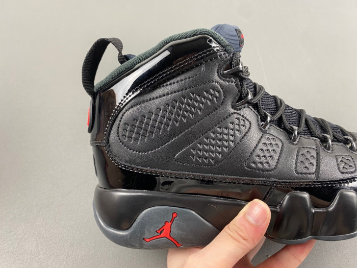 TB Air Jordan 9 Retro Bred Patent 302370-014