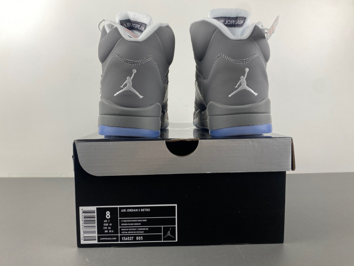 TB Air Jordan 5 Retro Wolf Grey 136027-005