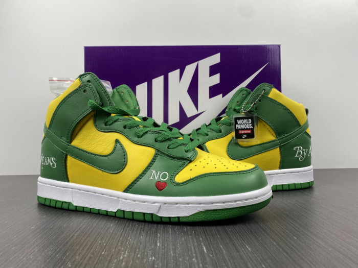 TB Nike SB Dunk High Supreme By Any Means Brazil DN3741-700