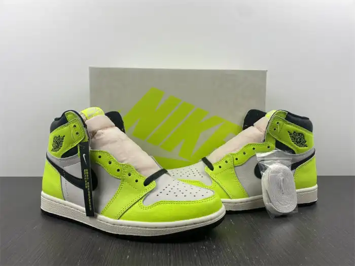 Bmlin Shoes Air Jordan 1 High OG Volt 555088-702