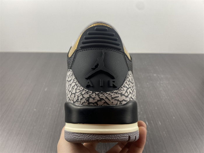 TB Air Jordan 3 WMNS Black Gold CK9246-067