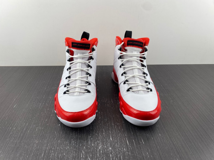 TB Air Jordan 9 Retro White Gym Red 302370-160