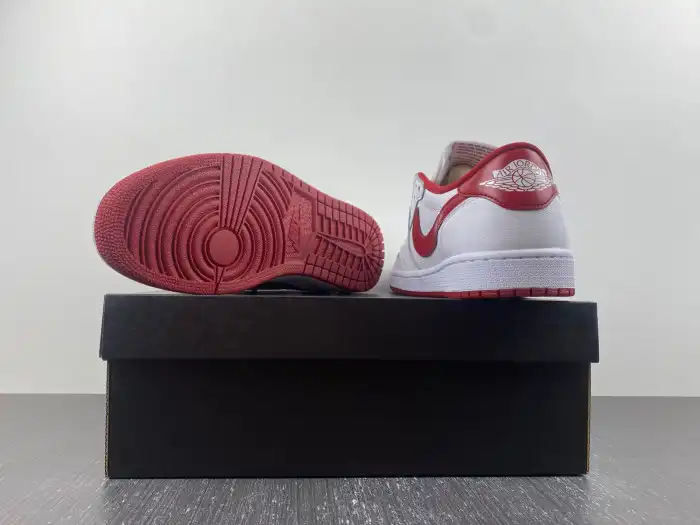 Bmlin Shoes Jordan 1 Retro Low White Varsity Red 705329-101