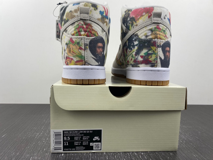 TB Nike SB Dunk High Supreme Rammellzee FD8779-100