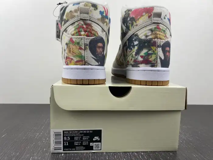 Bmlin Shoes Nike SB Dunk High Supreme Rammellzee FD8779-100