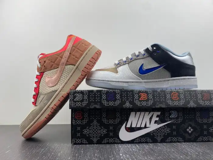 Bmlin Shoes Nike Dunk Low SP What The CLOT FN0316-999