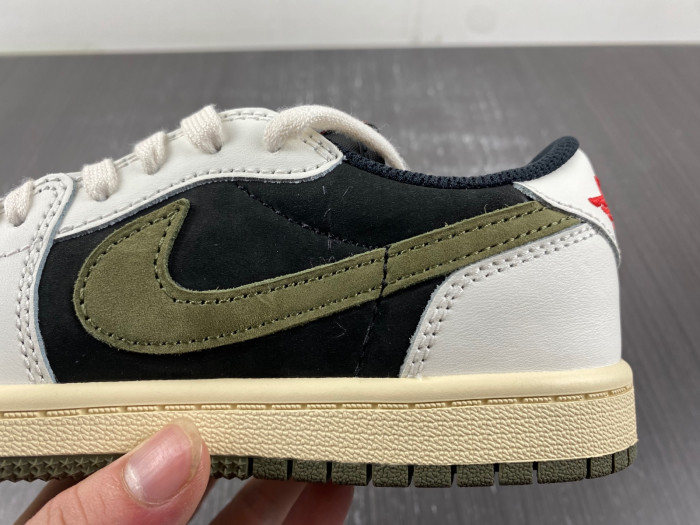 TB KIDS TRAVIS SCOTT X AIR JORDAN 1 LOW OG PS 'OLIVE' DZ5909-106