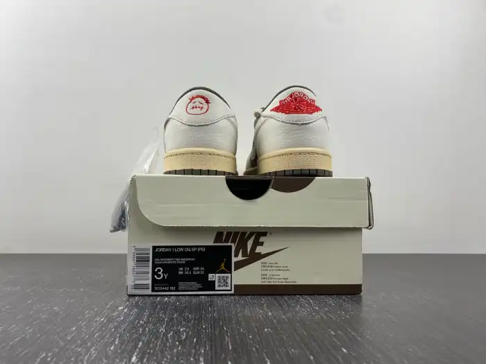 Rep LY KIDS Travis Scott x Air Jordan 1 OG Low PS 'Reverse Mocha' DO5442-162