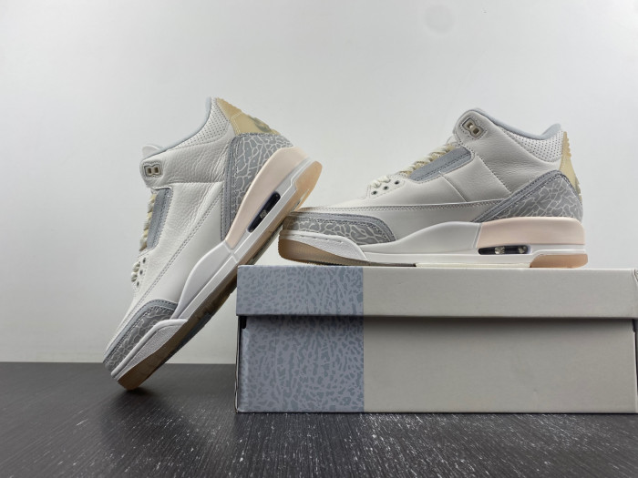 TB Air Jordan 3 Craft Ivory FJ9479-100