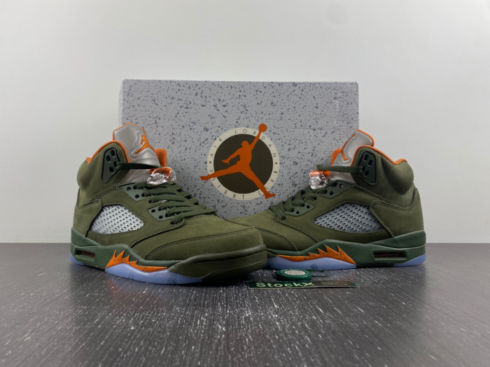 TB Air Jordan 5 Olive DD0587-308