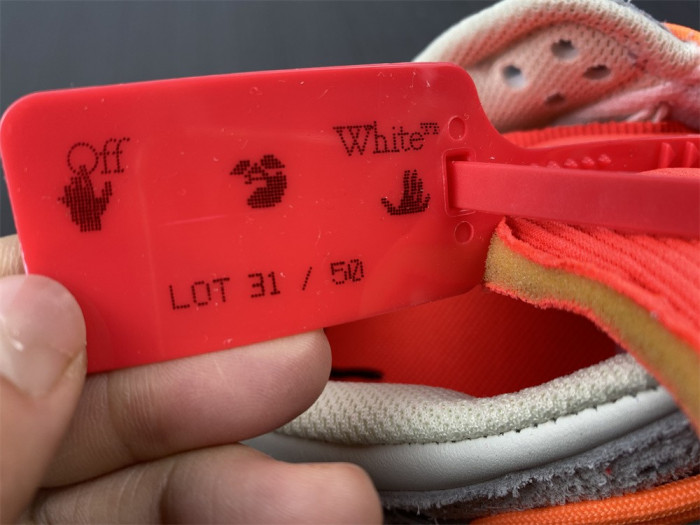 KICKWHO Nike Dunk Low Off-White Lot 31 DJ0950-116