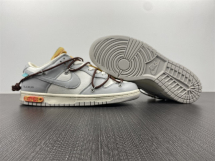 KICKWHO Nike Dunk Low Off-White Lot 46 DM1602-102