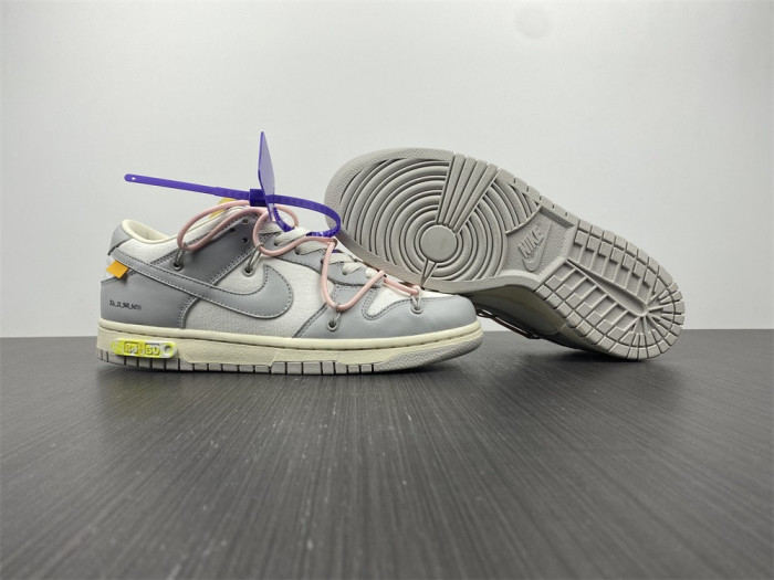 KICKWHO Nike Dunk Low Off-White Lot 24 DM1602-119