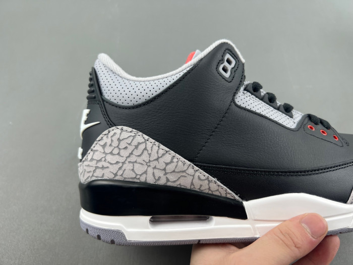 KICKWHO Air Jordan 3 Black Cement DN3707-010