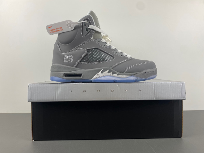 TB Air Jordan 5 Retro Wolf Grey 136027-005