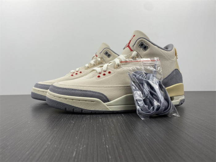 KICKWHO Air Jordan 3 Retro Muslin DH7139-100