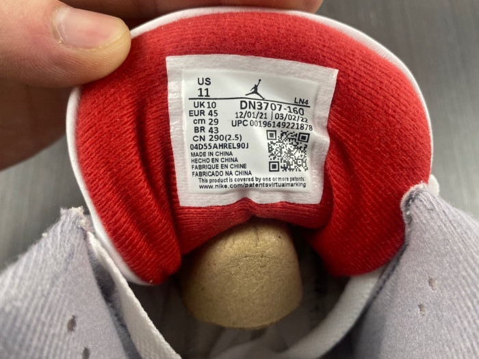 KICKWHO Air Jordan 3 OG Fire Red DN3707-160